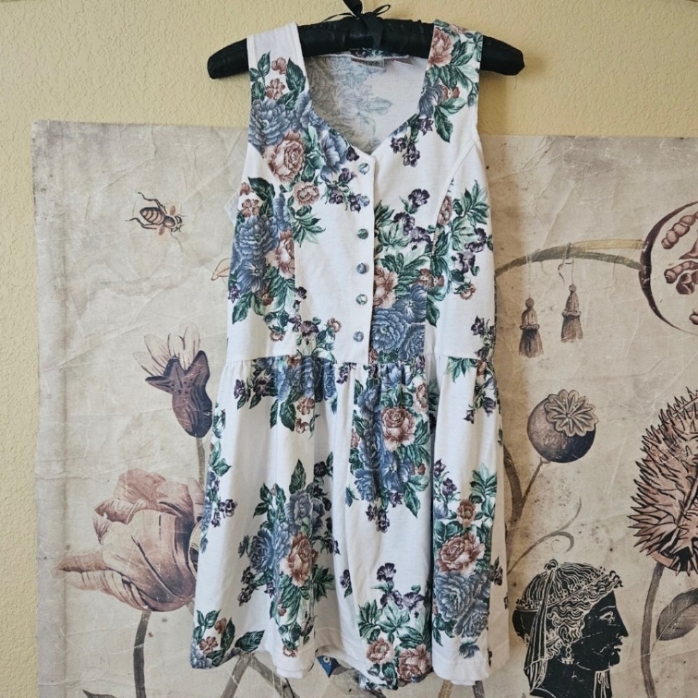 vintage knit mini dress